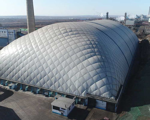 天津电厂气膜施工 天津电厂气膜 山西清露金华节能科技