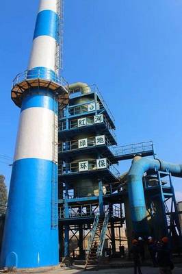 鑫联环保科技股份 回转窑烟气脱硫改造助力绿色发展