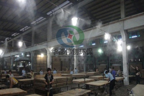 喷雾降温系统 助力工厂车间实现绿色环保的科技利器